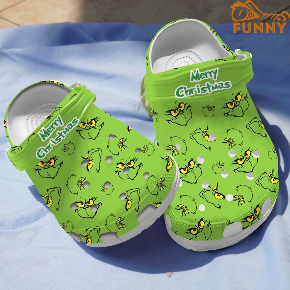 Movie Crocs, The Grinch Clog Shoes Unisex, The Grinch, Movie | Inspire ...