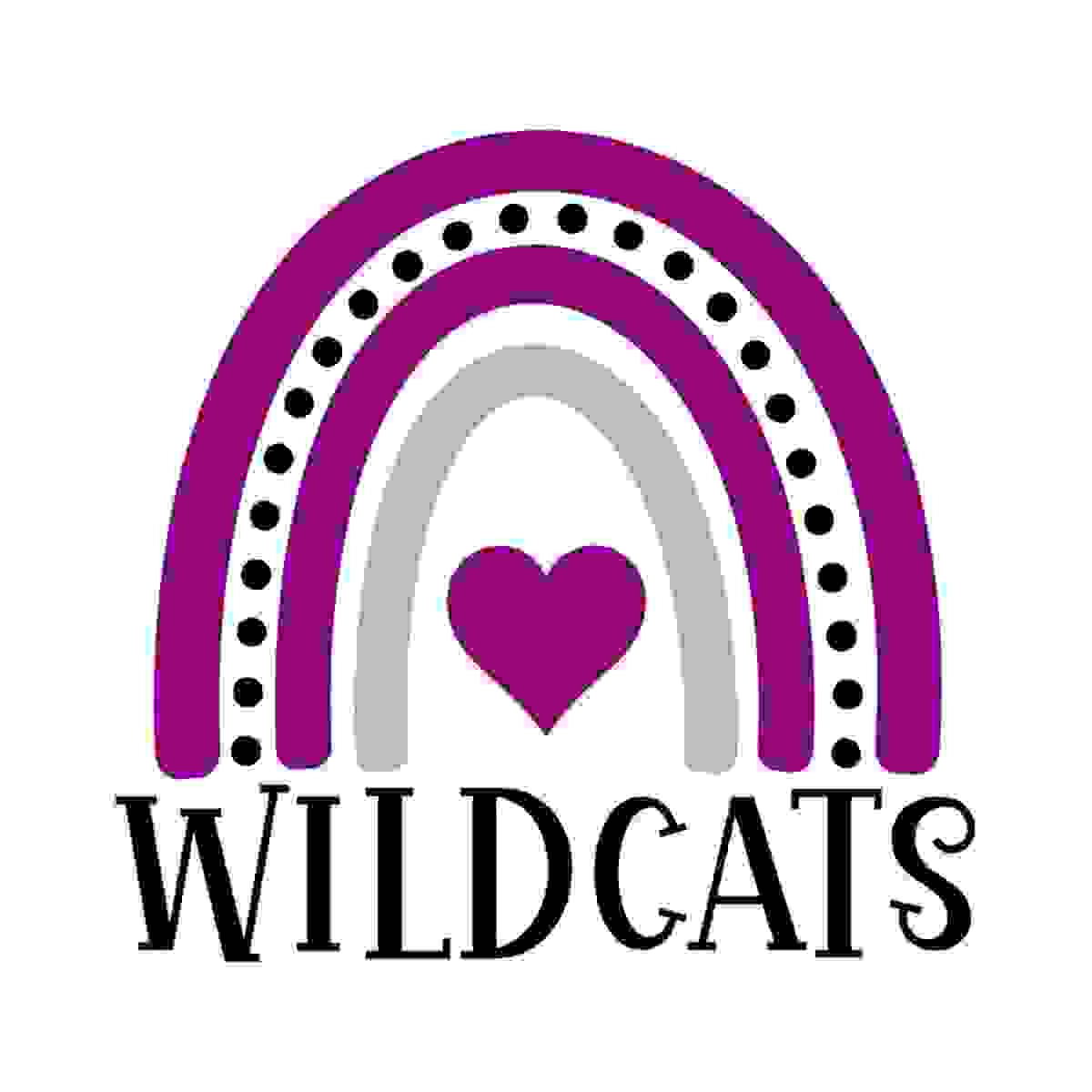 Wildcats SVG, Wildcats Rainbow SVG, Wildcats Team, Football - Inspire ...