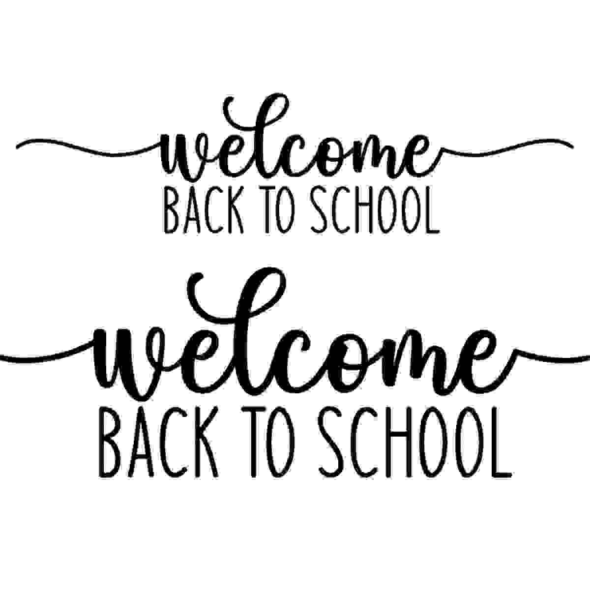 Welcome Back to School SVG, Classroom Sign SVG, Teacher SVG, - Inspire ...