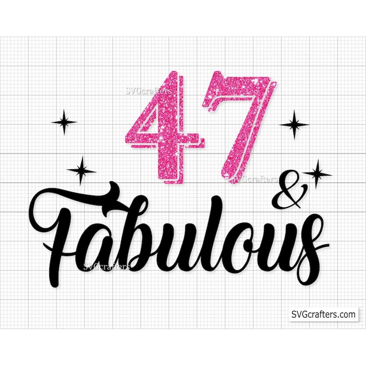 47th Birthday Svg Png, 47th svg, Aged to perfection svg, 47 - Inspire ...