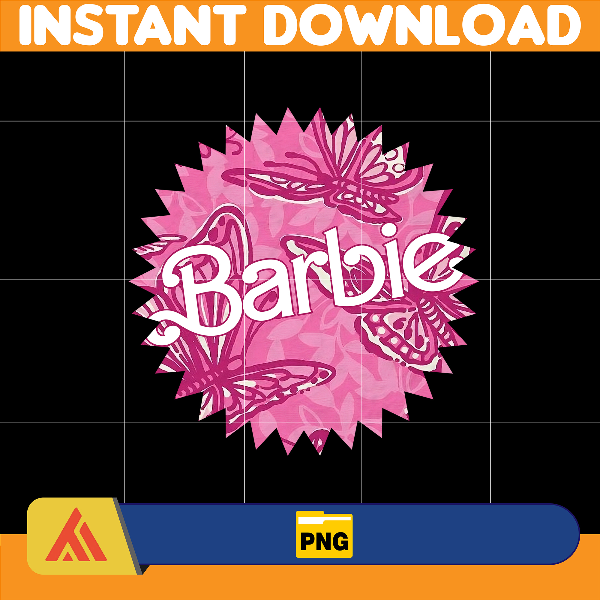 Barbie Icons Png, Barbie Logo Png, Pink Doll Png, Barbie Gir - Inspire ...