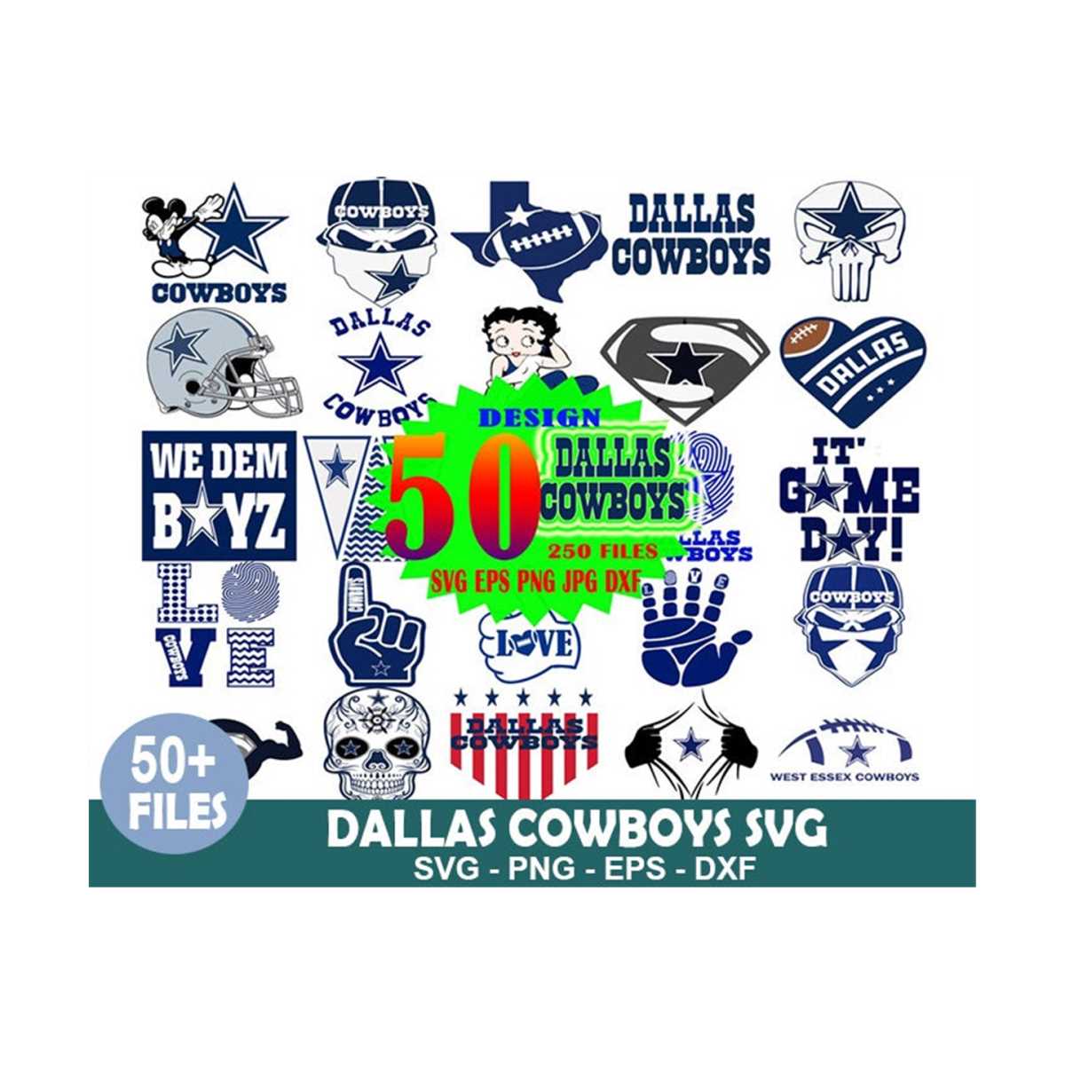 Dallas Cowboys SVG, Dallas Cowboys SVG Bundle, Nfl Team Logo - Inspire ...