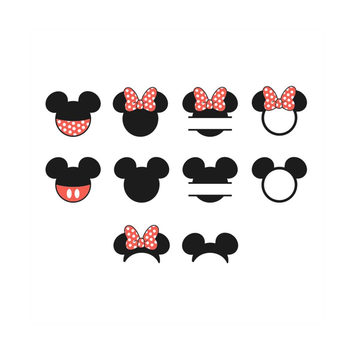 Mickey Minnie Head Bundle Svg Disney Svg Mickey Svg Minni Inspire mickey-minnie-head-bundle-svg-disney-svg-mickey-svg-minni-inspire