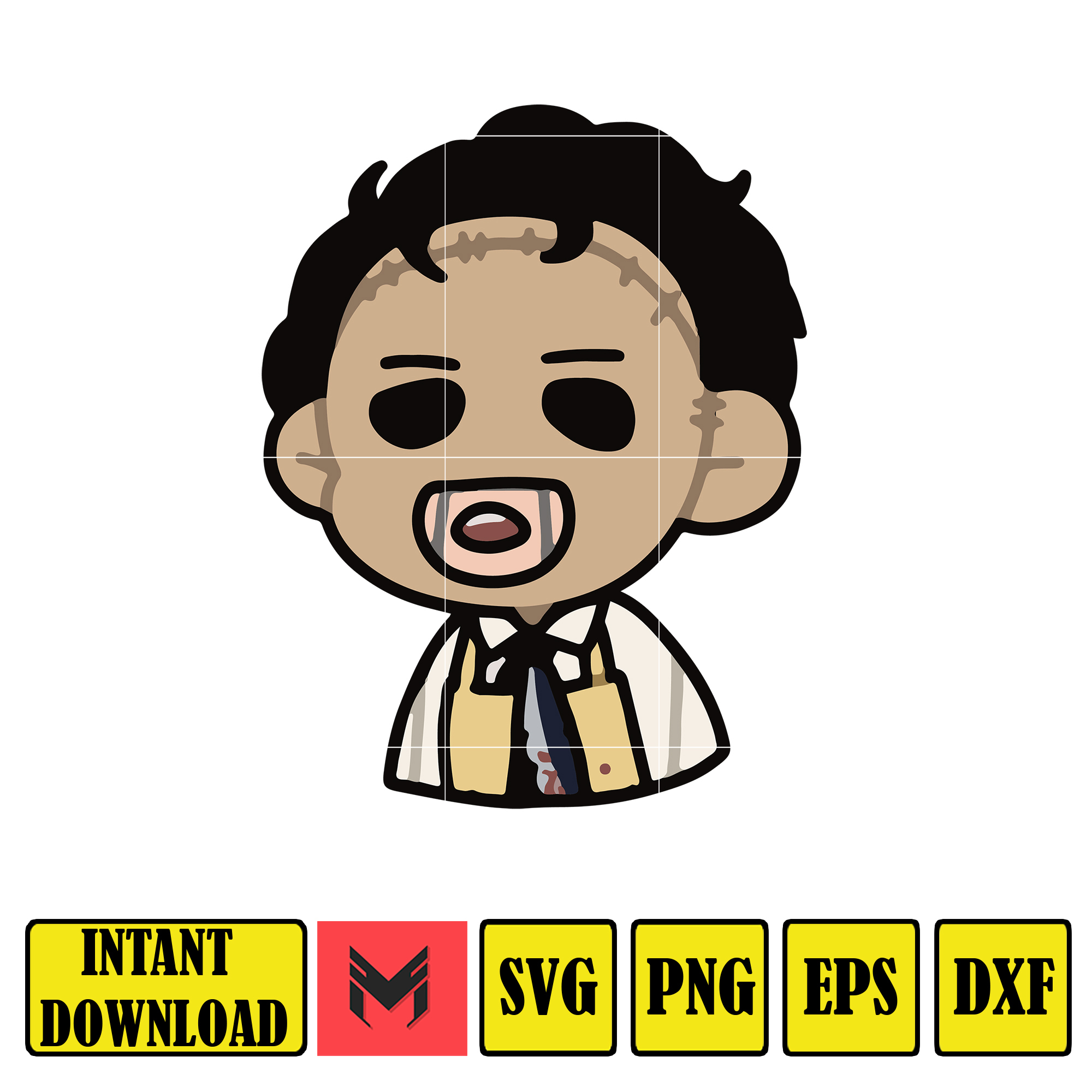 Horror Characters SVG, Cartoon Horror png, svg, eps, dxf fil | Inspire ...