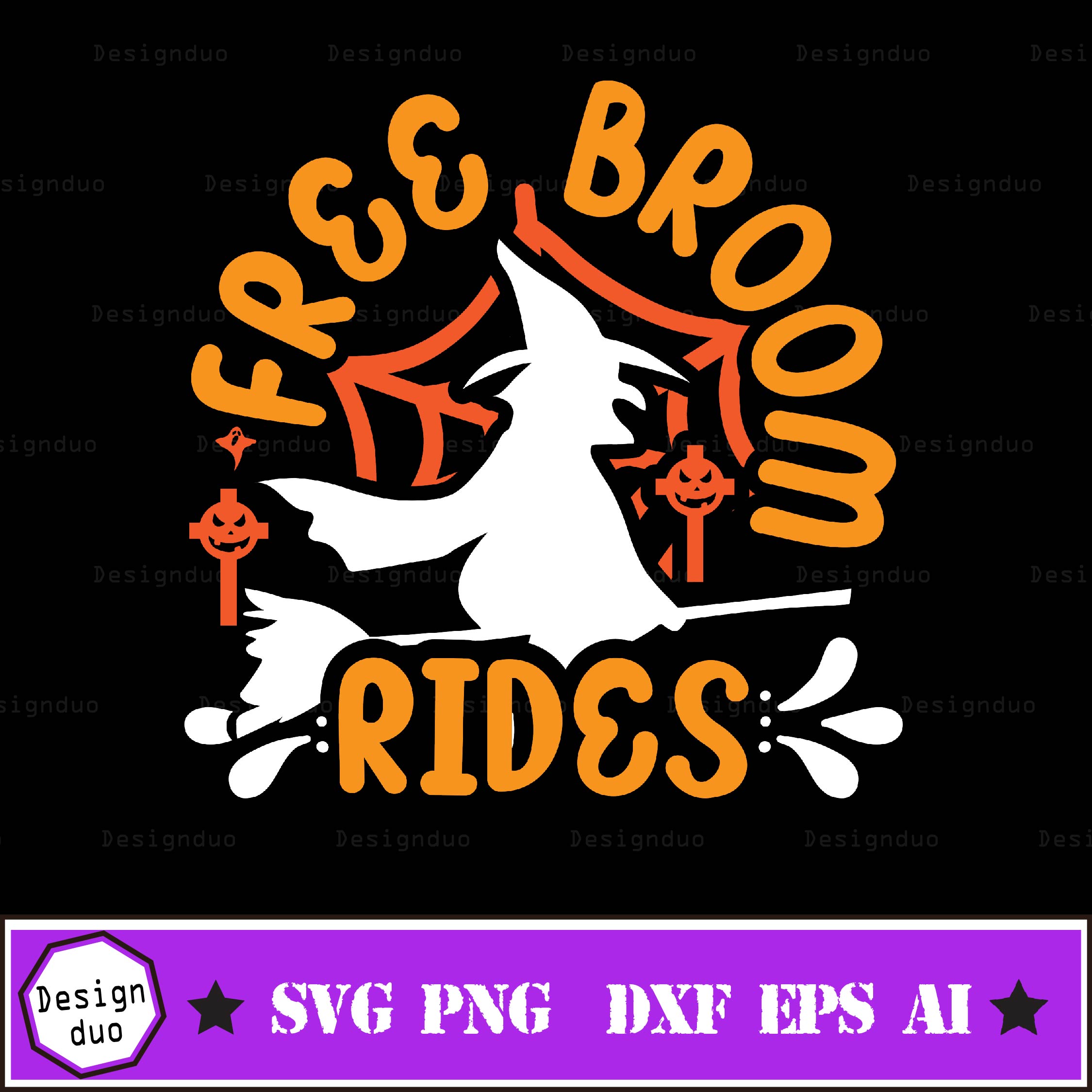 Free Broom Rides Svg Download. Halloween Witch Sign Design S | Inspire ...