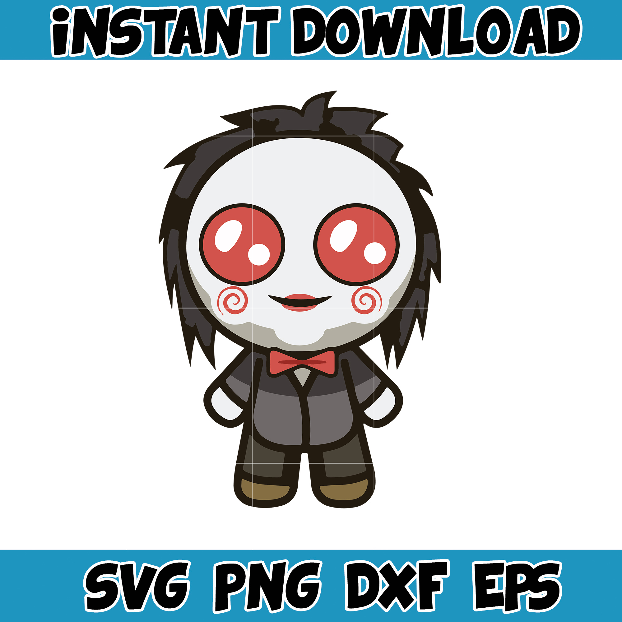 Horror Characters SVG, Cartoon Horror png, svg, eps, dxf fil | Inspire ...