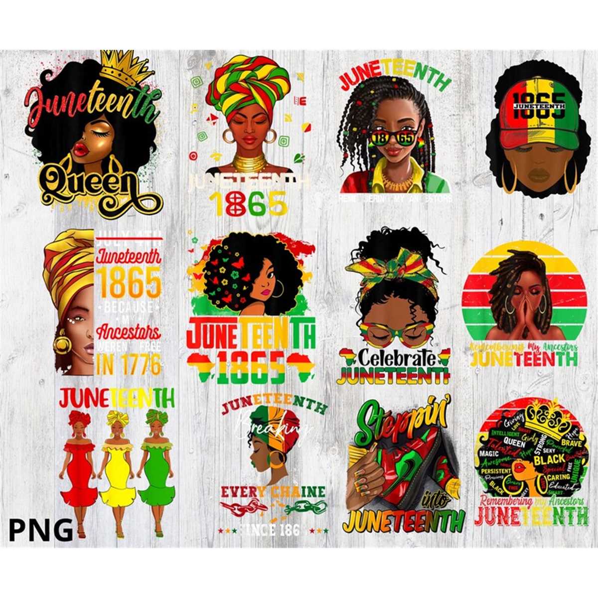 Juneteenth Black Woman Png, Juneteenth Woman Png, Juneteenth - Inspire