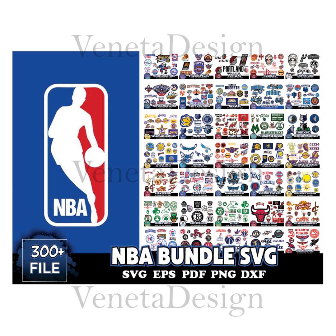 Nba Vector File What Nba Team Is Svg? , NBA Teams Vector Logo Set (SVG, PDF, EPS, AI ...