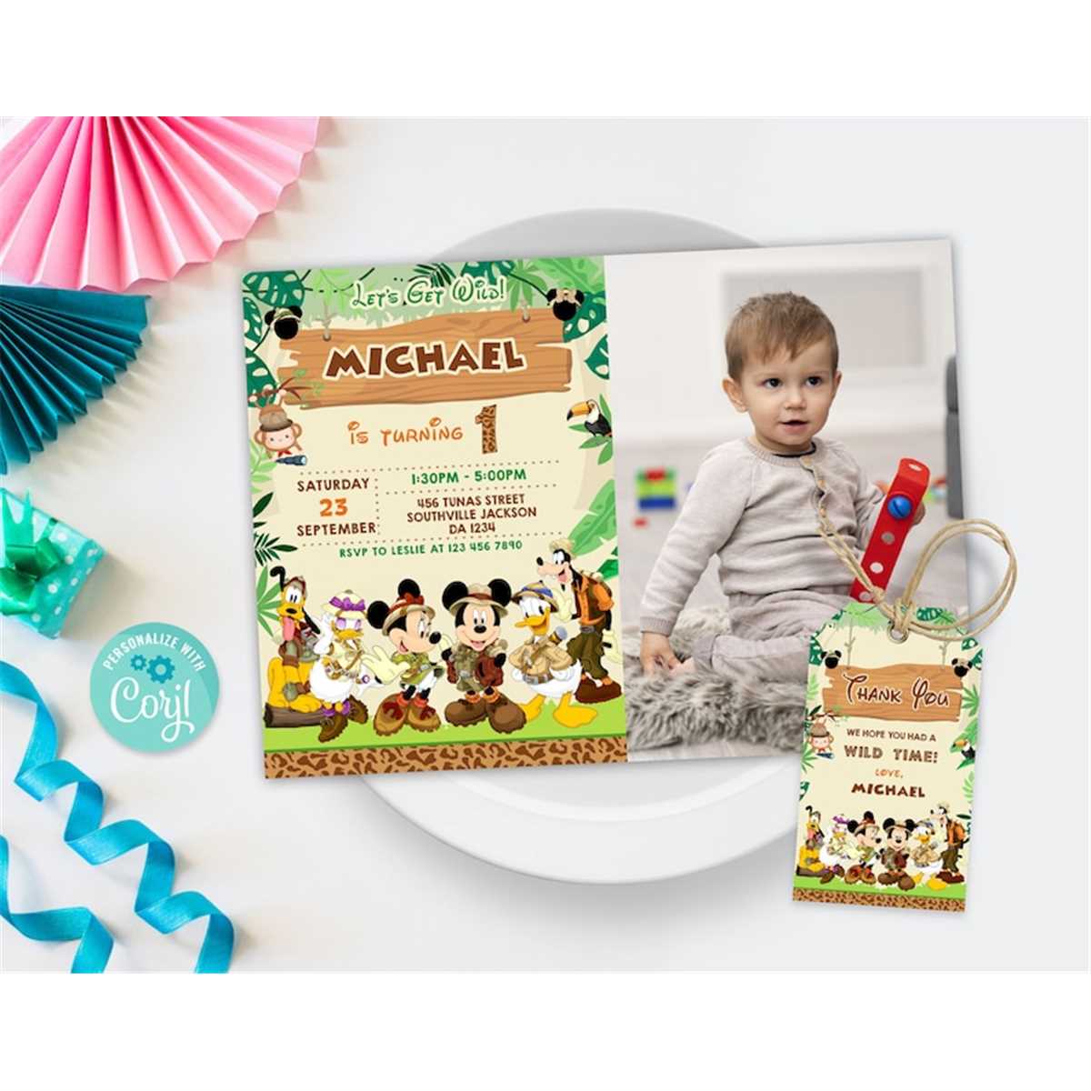 Kids Birthday Invitation Template Printable, kids Birthday I - Inspire ...