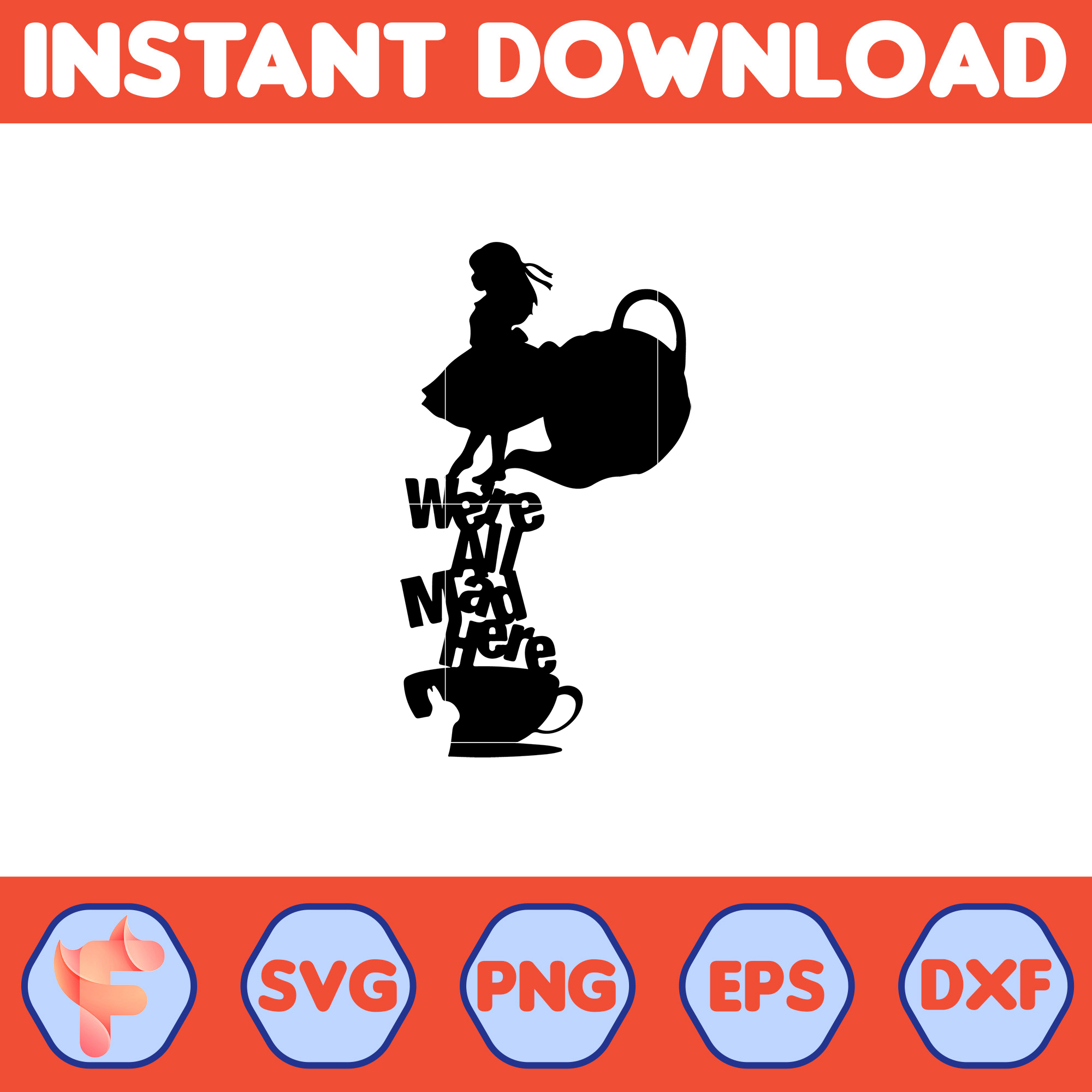 Alice in Wonderland SVG, Alice SVG, Princess svg, Alice in W - Inspire ...
