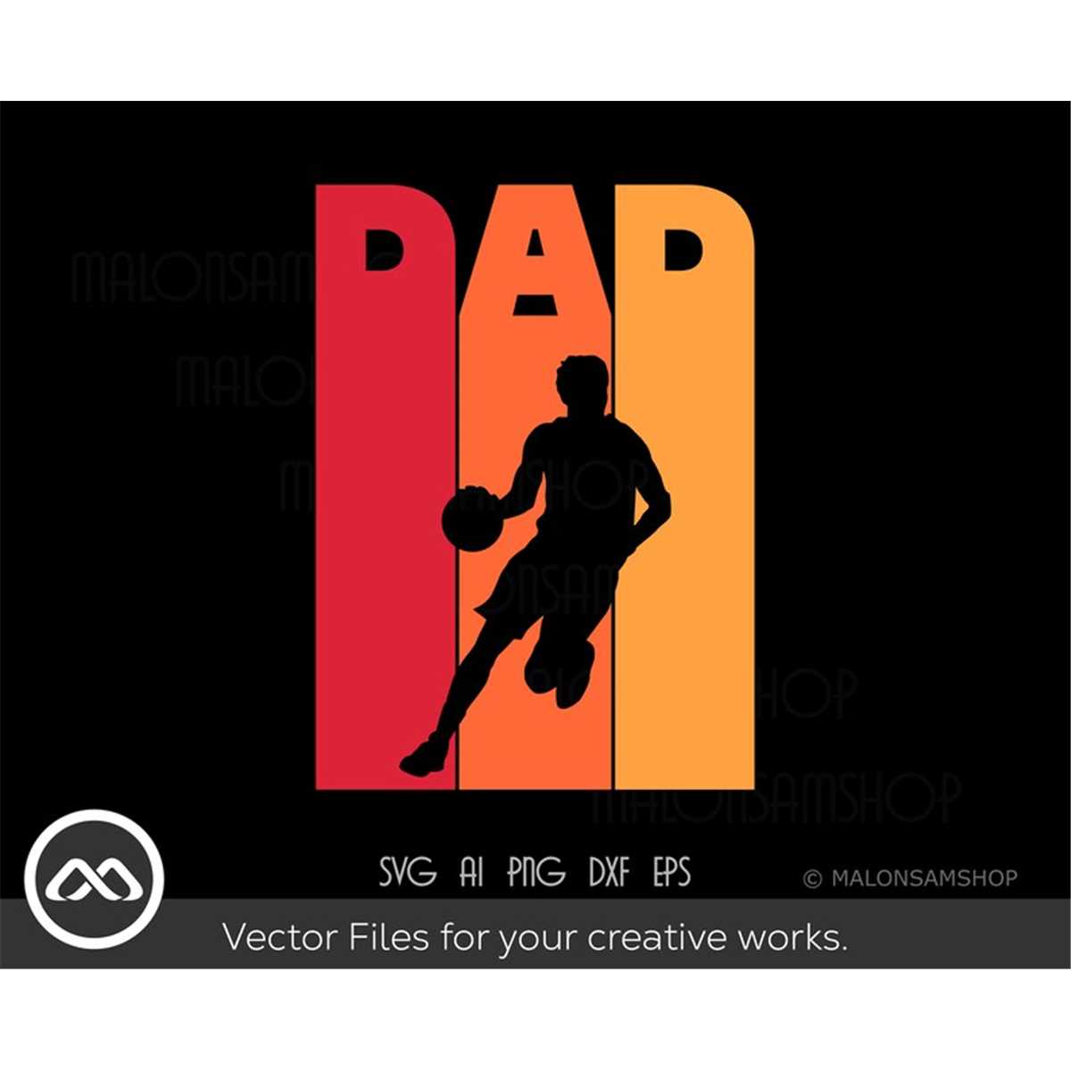 Basketball SVG Dad - basketball svg, dad svg, silhouettes, p - Inspire