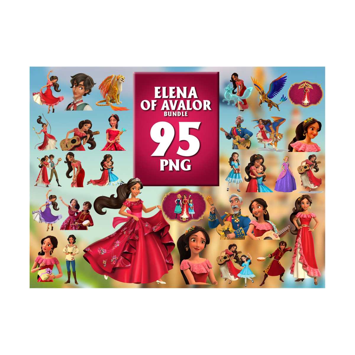 95 Files Elena Of Avalor Bundle Png, Cartoon Png, Elena Of A | Inspire
