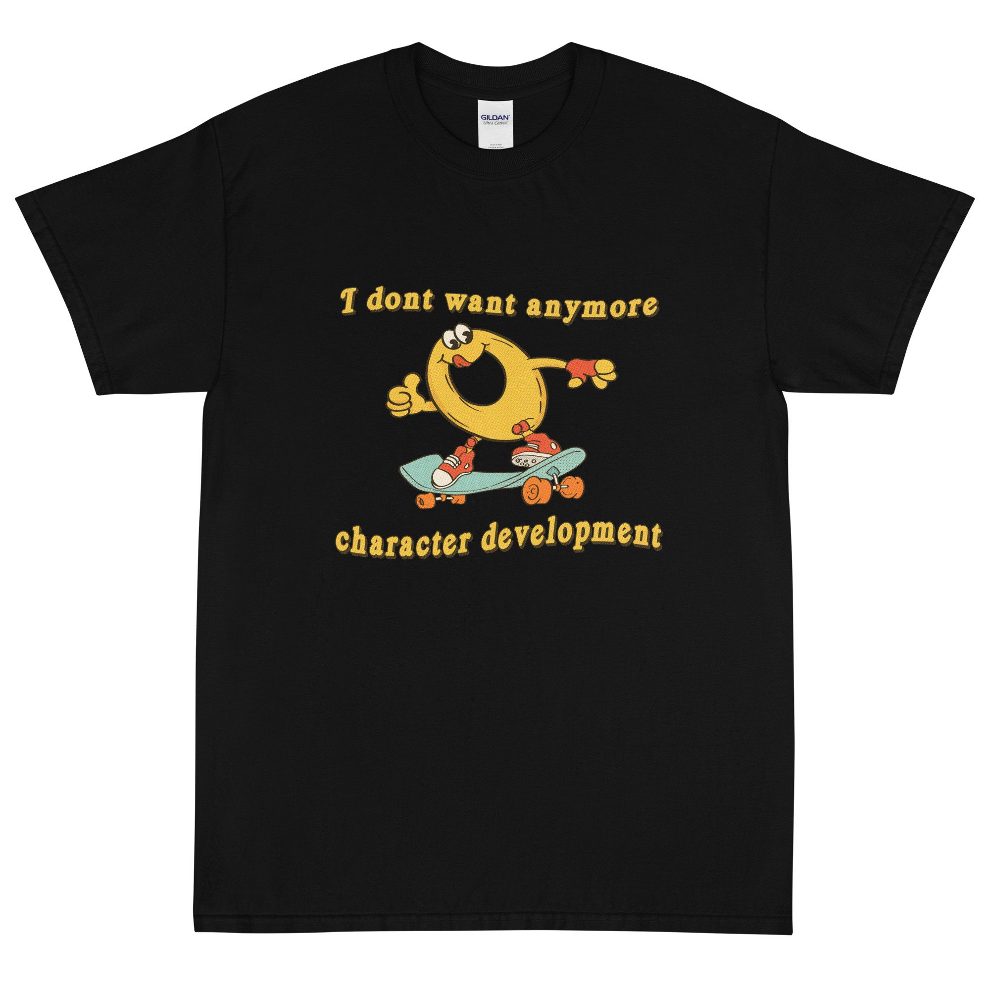Character Development Meme Short Sleeve T-Shirttiktoktrend,g - Inspire ...