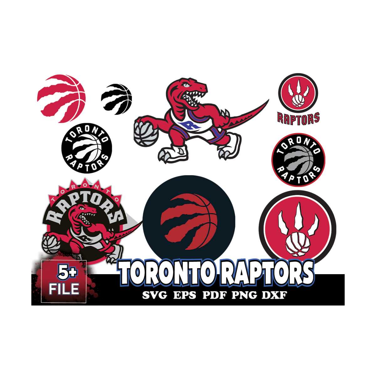 11 FILE Toronto Raptors Svg Bundle | Inspire Uplift