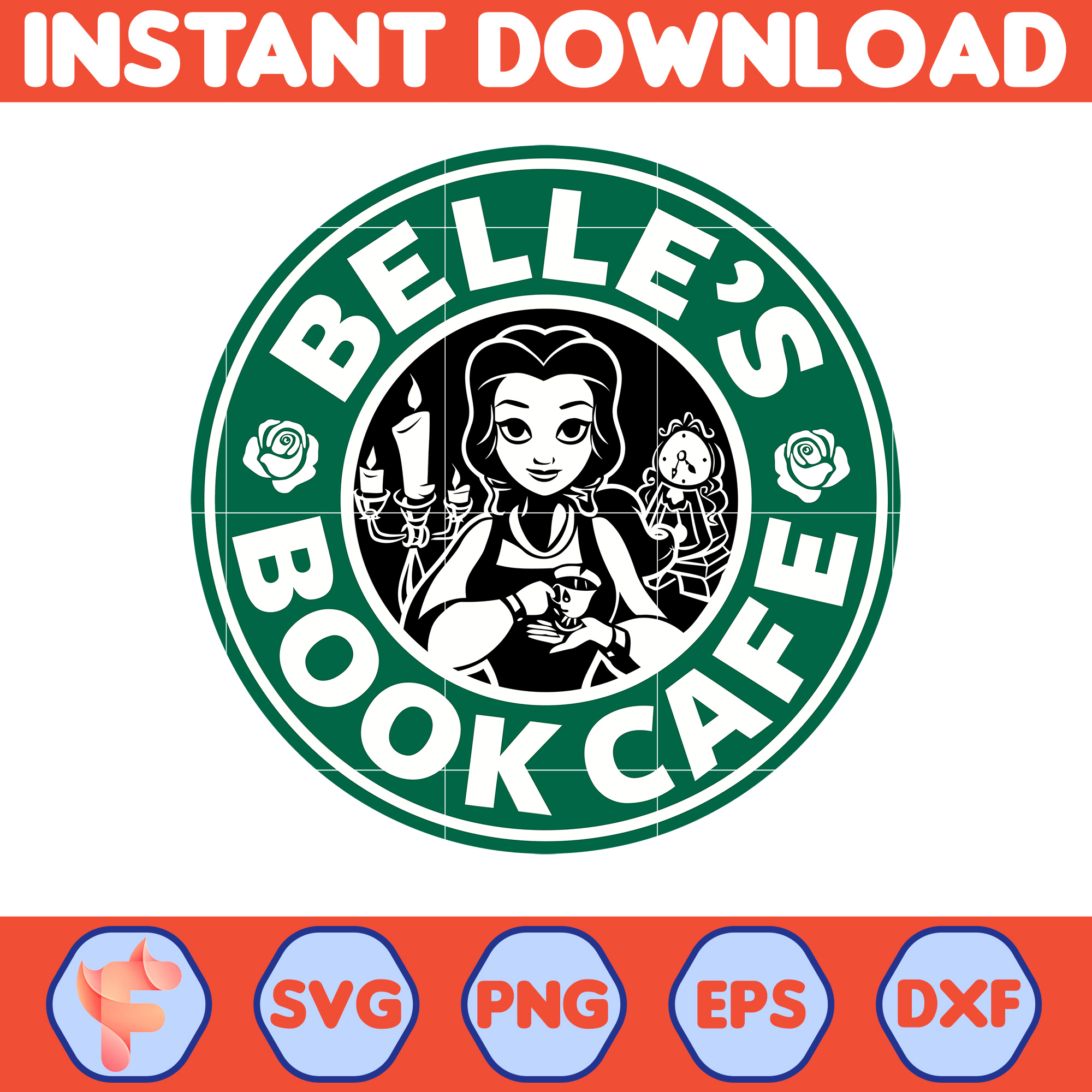 Disney Beauty And The Beast SVG, Belle Svg, Disney Svg,Beaut - Inspire