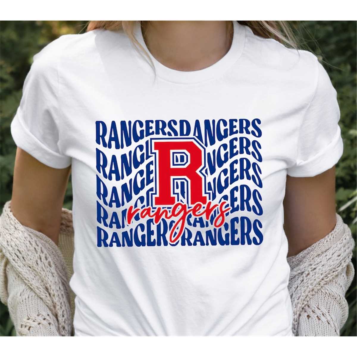 Rangers SVG PNG, Stacked Rangers svg,Rangers Shirt svg,Range - Inspire ...