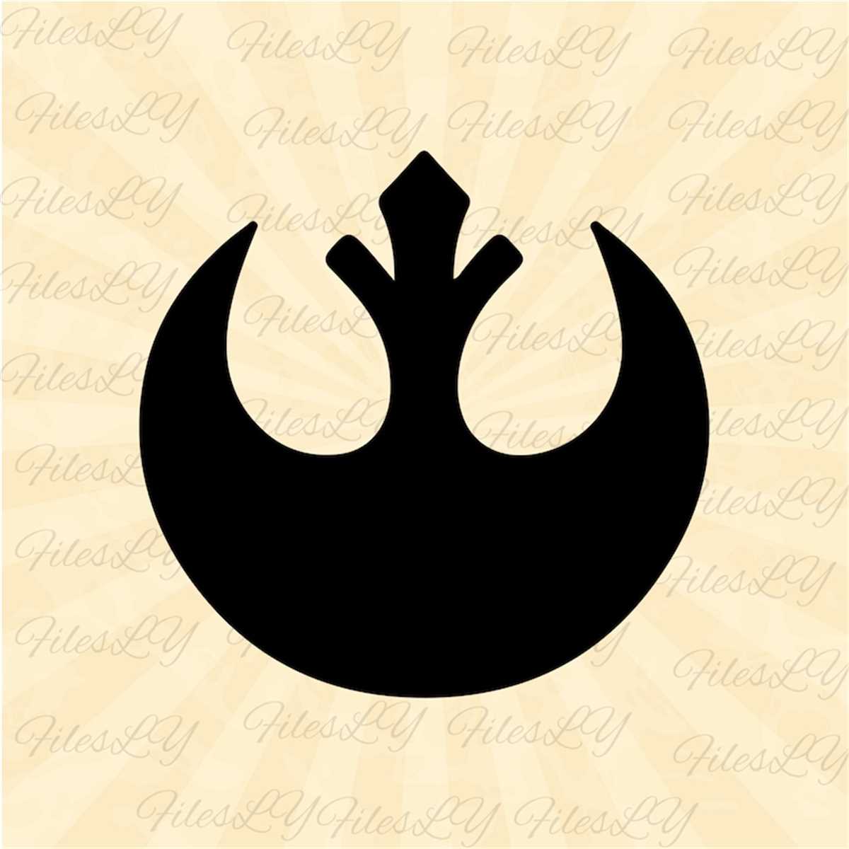 Rebel Alliance Symbol Svg, Star Wars Svg, Ahsoka Tano svg, V Inspire