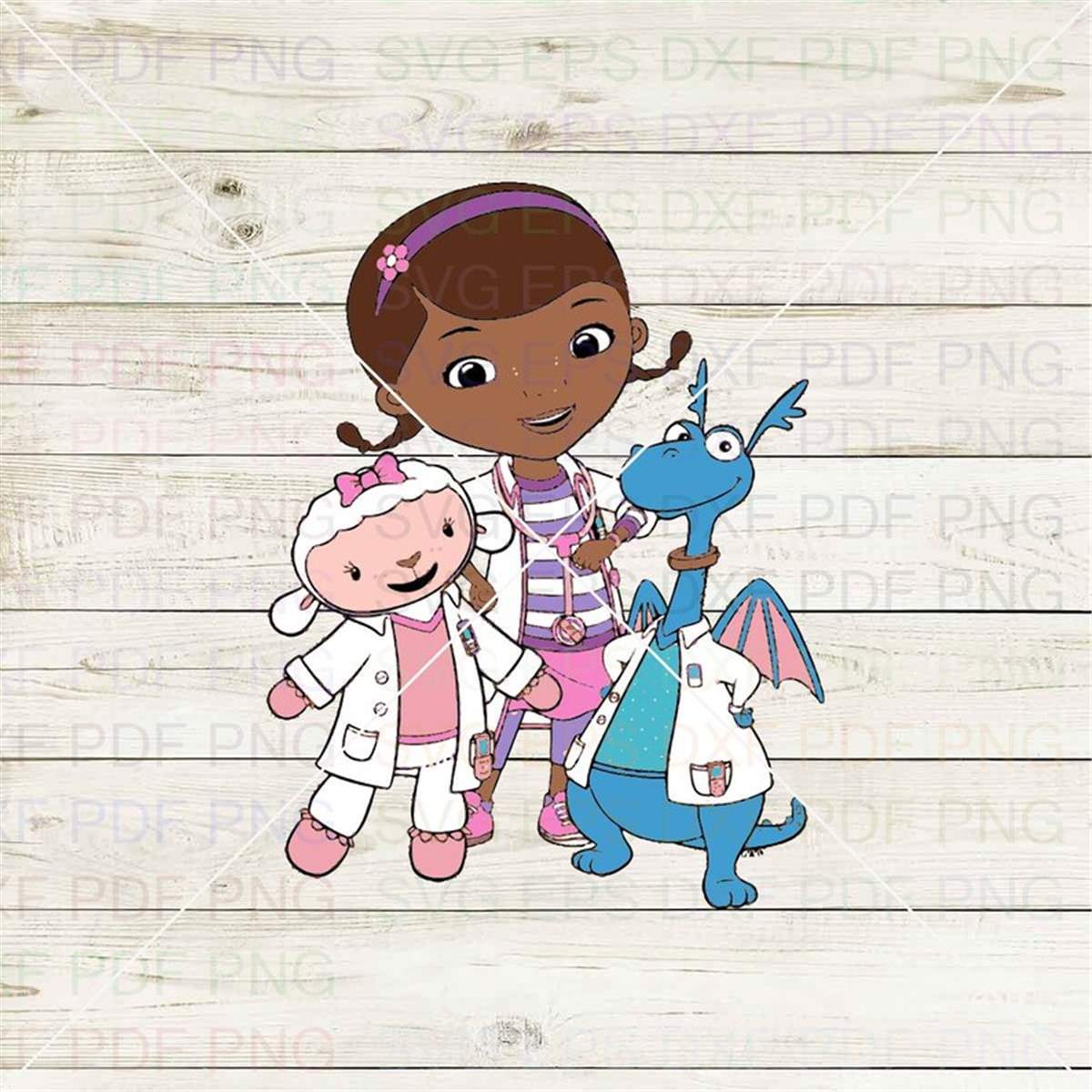 Program Stuffy Stuffy And Lambie Doc Dottie Mcstuffins 020 Svg Dxf Eps Pdf | Inspire ...