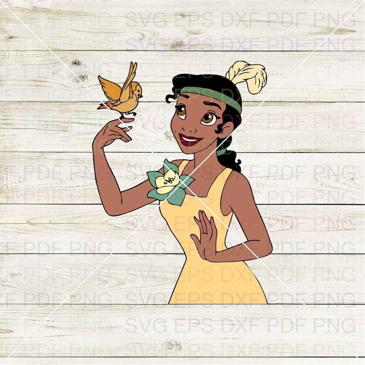 Spring Time Frog Tiana In Springtime With Bird The Princess And The Frog 009 | Inspire ...
