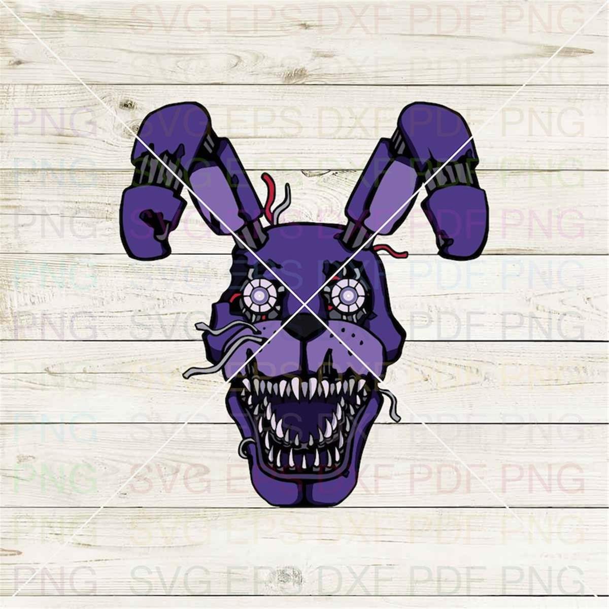 Five Nights At Freddys 011 Svg Dxf Eps Pdf Png, Cricut, Cutt - Inspire