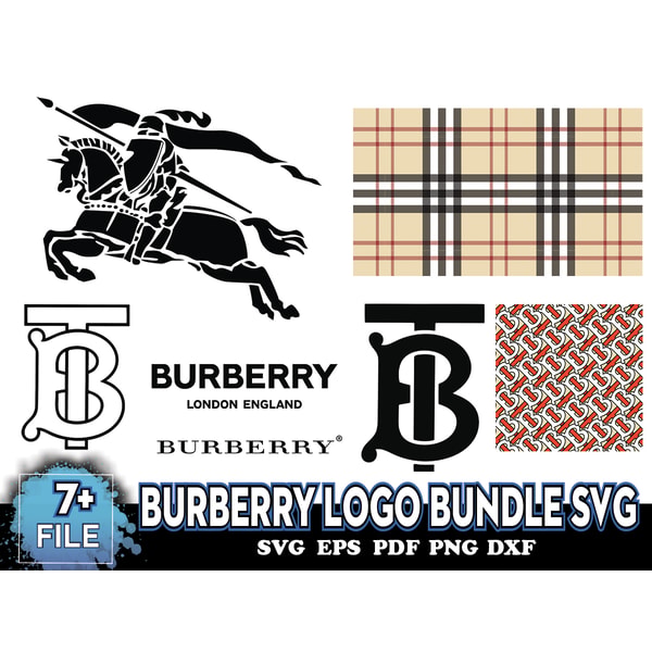 Burberry Logo Bundle SVG Burberry New Logo Burberry Symbol Inspire 