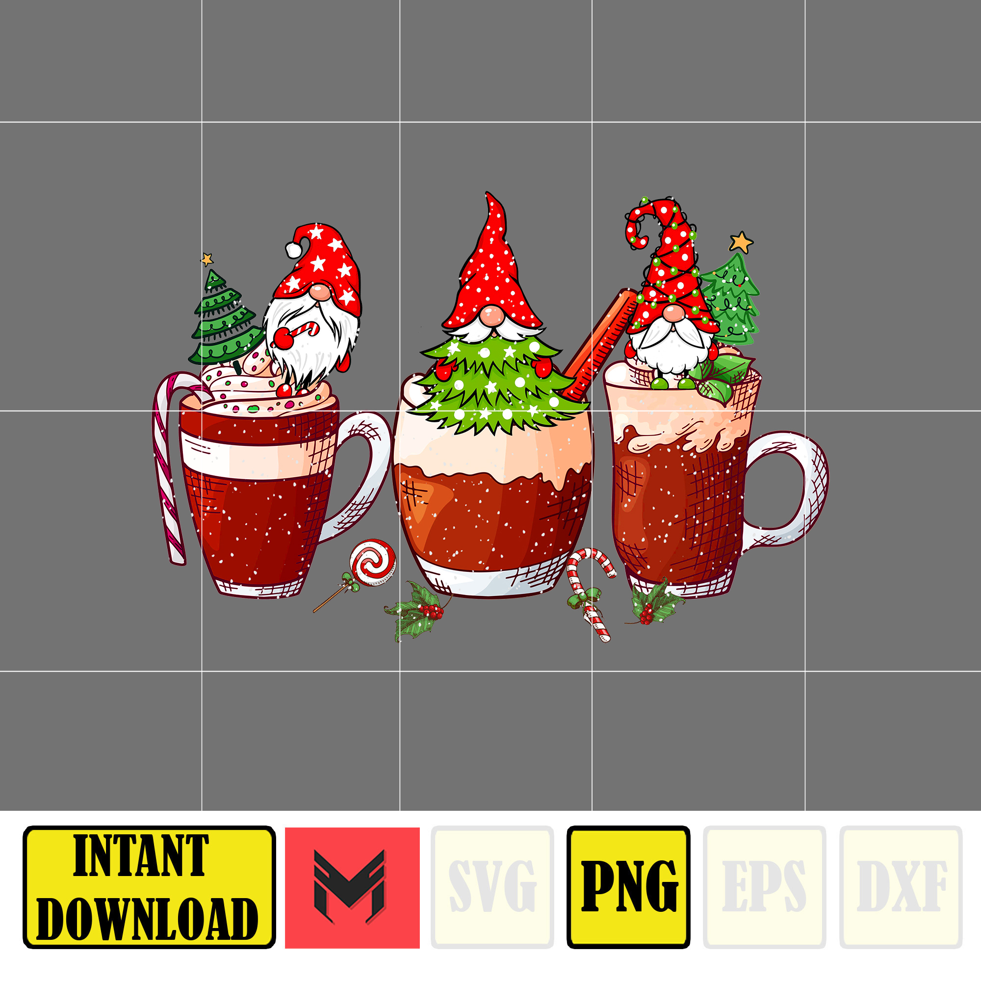 Christmas Coffee Latte Png, Christmas Coffee Png, Christmas - Inspire ...