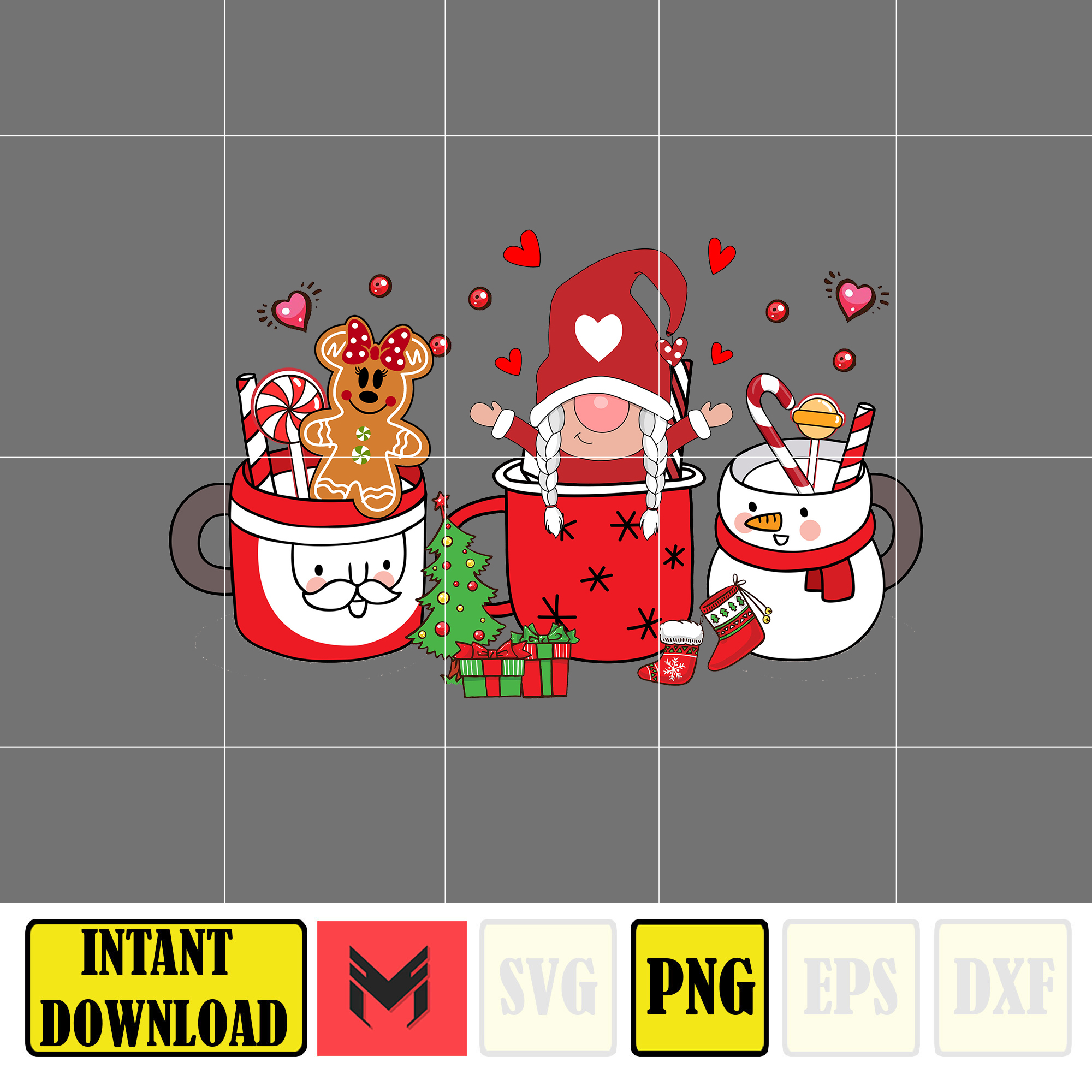 Christmas Coffee Latte Png, Christmas Coffee Png, Christmas - Inspire ...