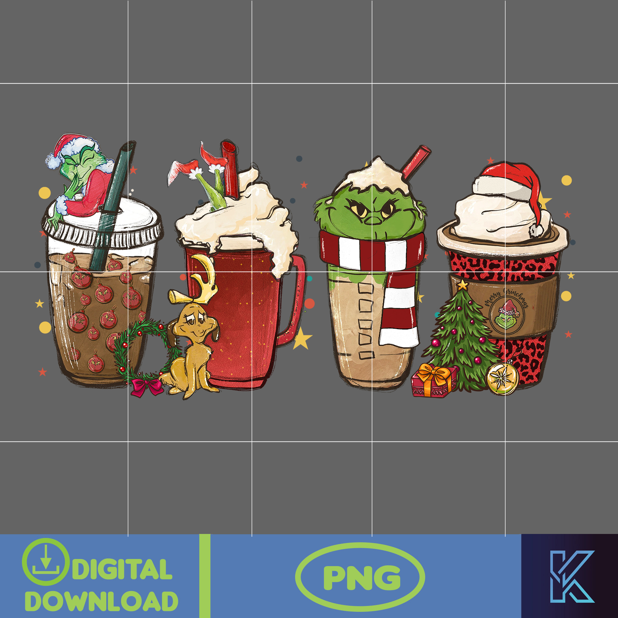Christmas Coffee Latte Png, Christmas Coffee Png, Christmas - Inspire ...