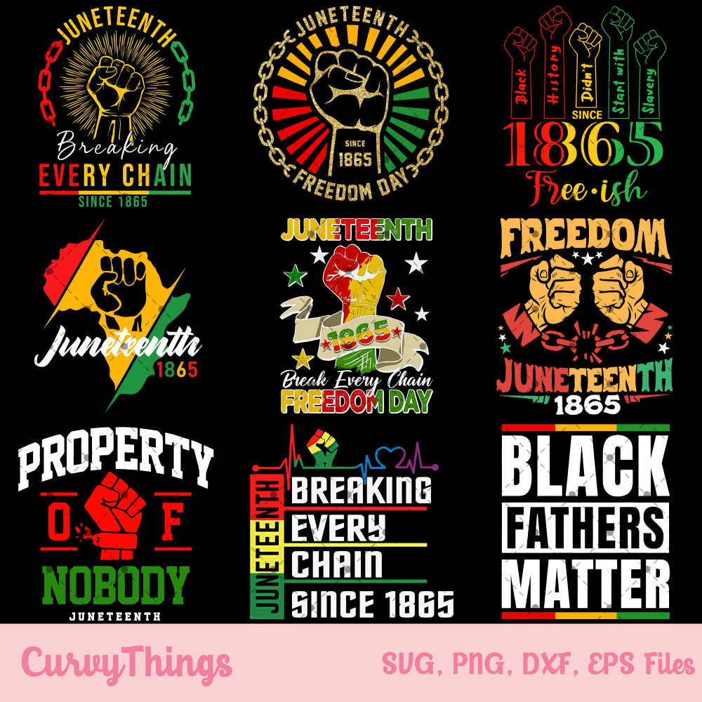 Juneteenth 1865 Png, Juneteenth Breaking Every Chain Png, Ju - Inspire