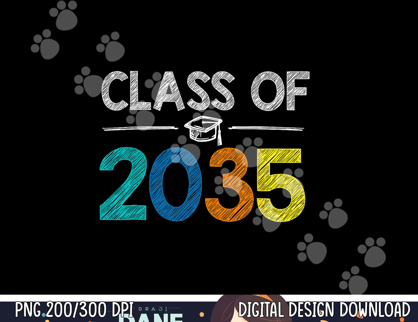 Class Of 2035 First Day Of School Graduation Teacher png, s - Inspire ...