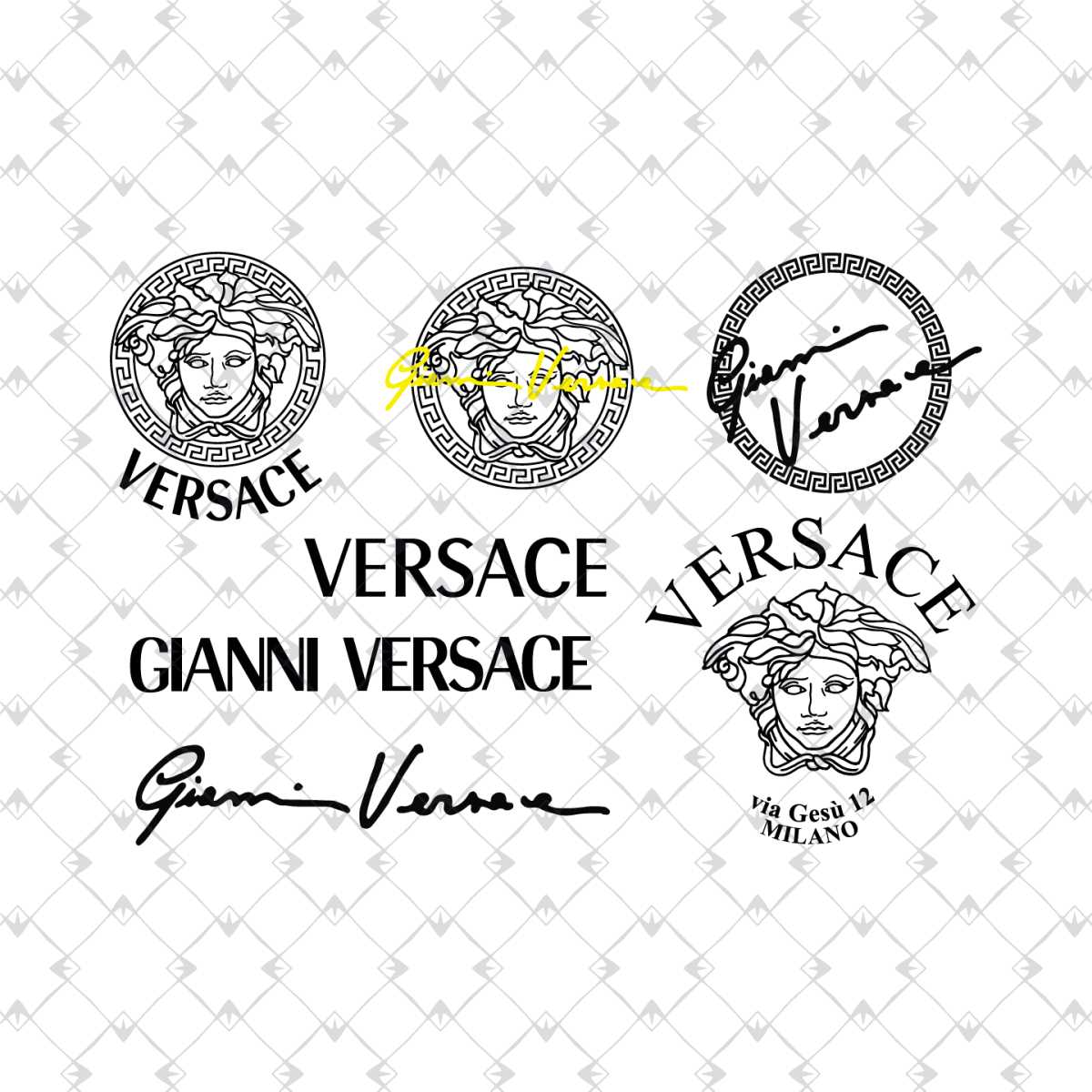 Versace ロゴ看板 Versace Logo And Its Golden History: Everything You Need To Know