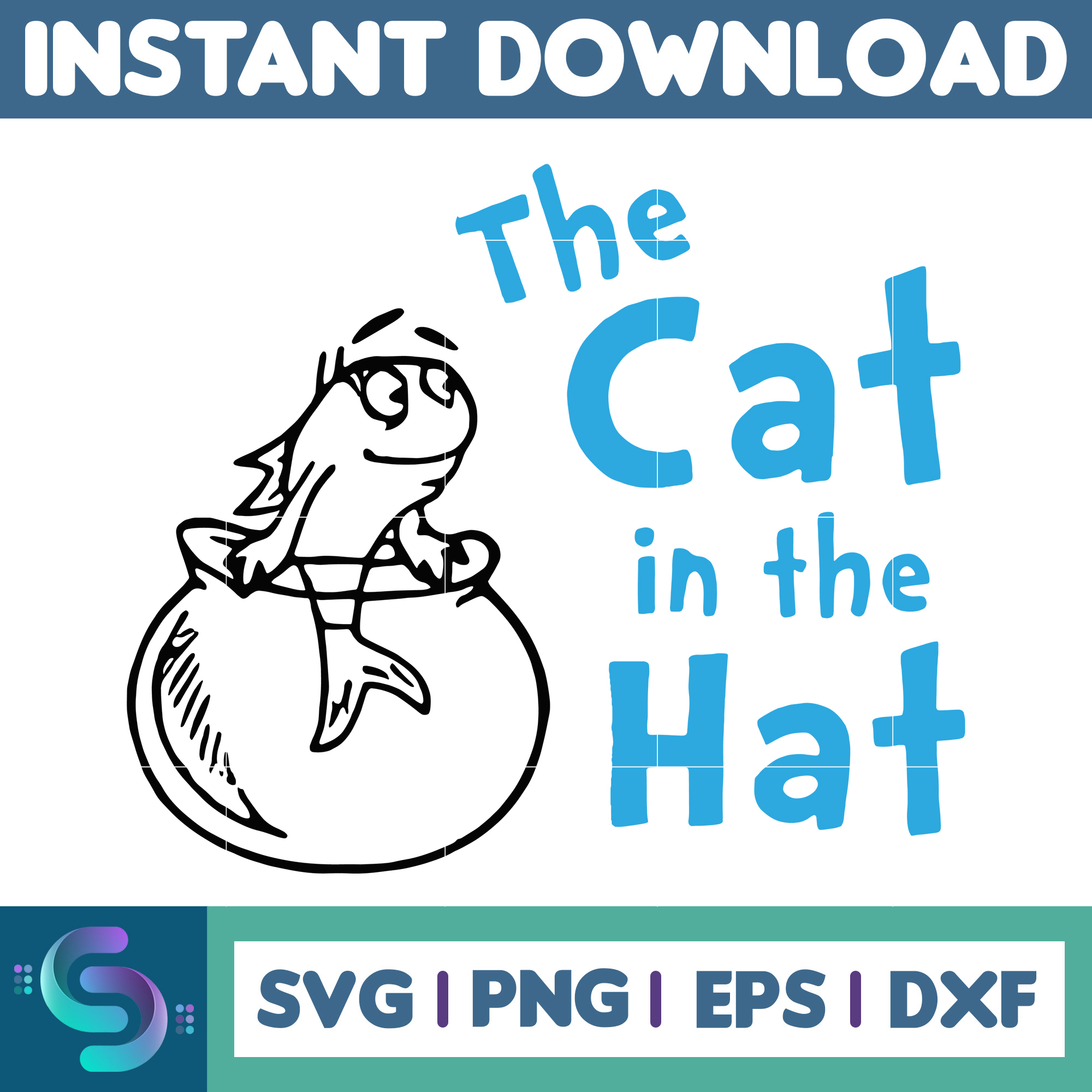 Dr.Suess Svg, Dxf, Png, Dr.Suess book Png, Dr. Suess Png, Su - Inspire ...