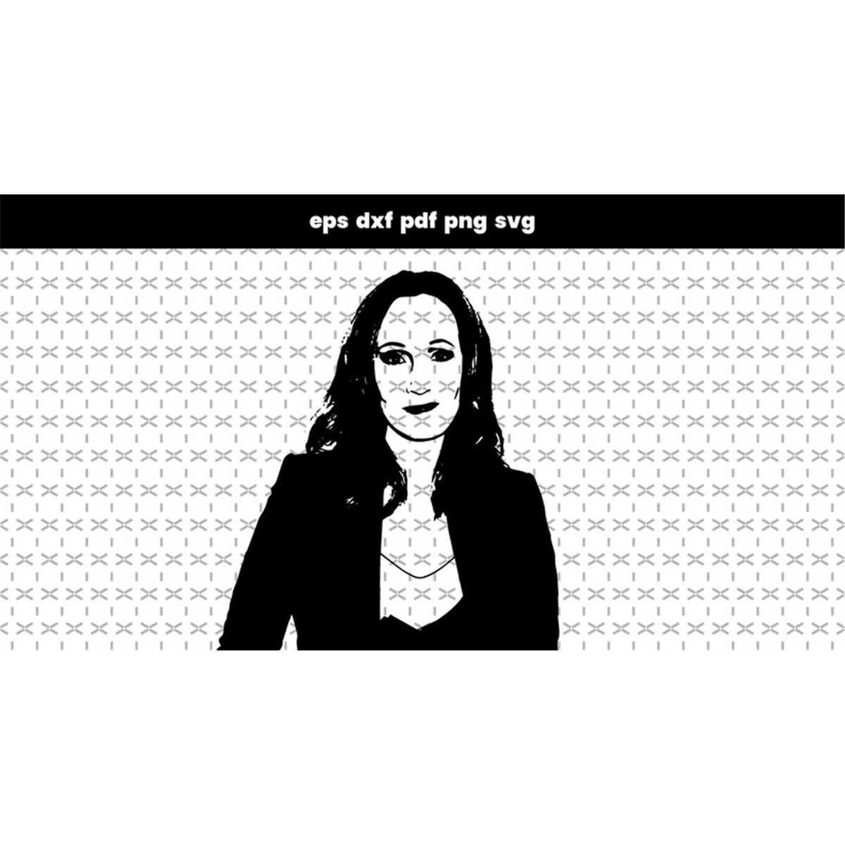 J.K.Rowling SVG files for laser cut, DXF, PDF pattern vector Inspire