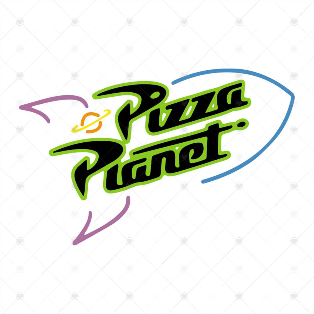 Toy Story Pizza svg, Toy Pizza Svg, Invitation Inspire