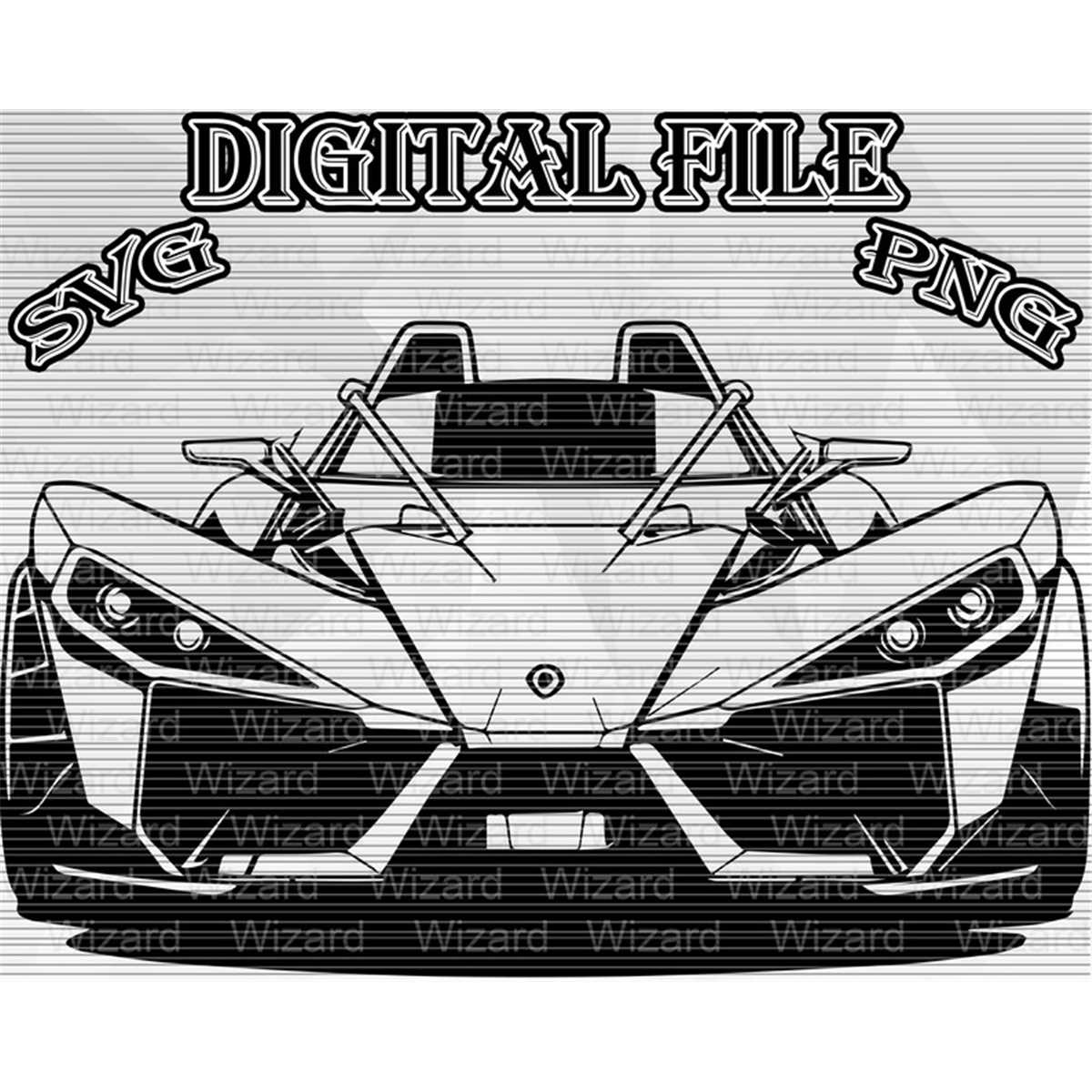 Slingshot R 3 wheel motorcycle Polaris Slingshot R SVG, PNG, - Inspire