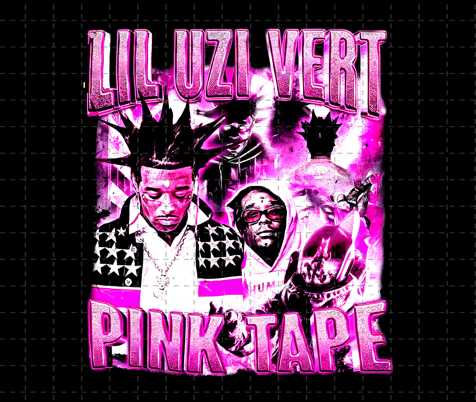 Lil Uzi Vert Png , Ready to print, printable design, hiphop Inspire