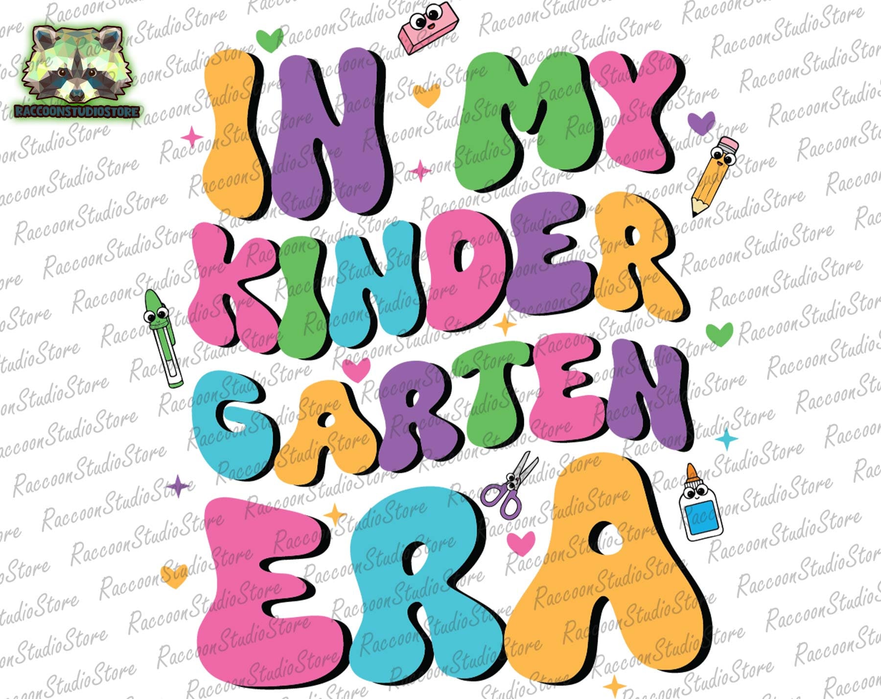 In My Kindergarten Era Svg, School Grade Svg, Back To School | Inspire ...