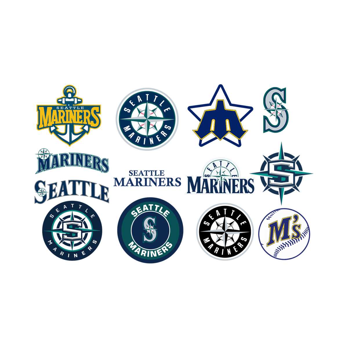 【KEBOZ】KEBOZ × MLB SEATTLE MARINERS LOGO S/S TEE KEBOZ x MLB SEATTLE MARINERS LOGO S/S TE（Tシャツ