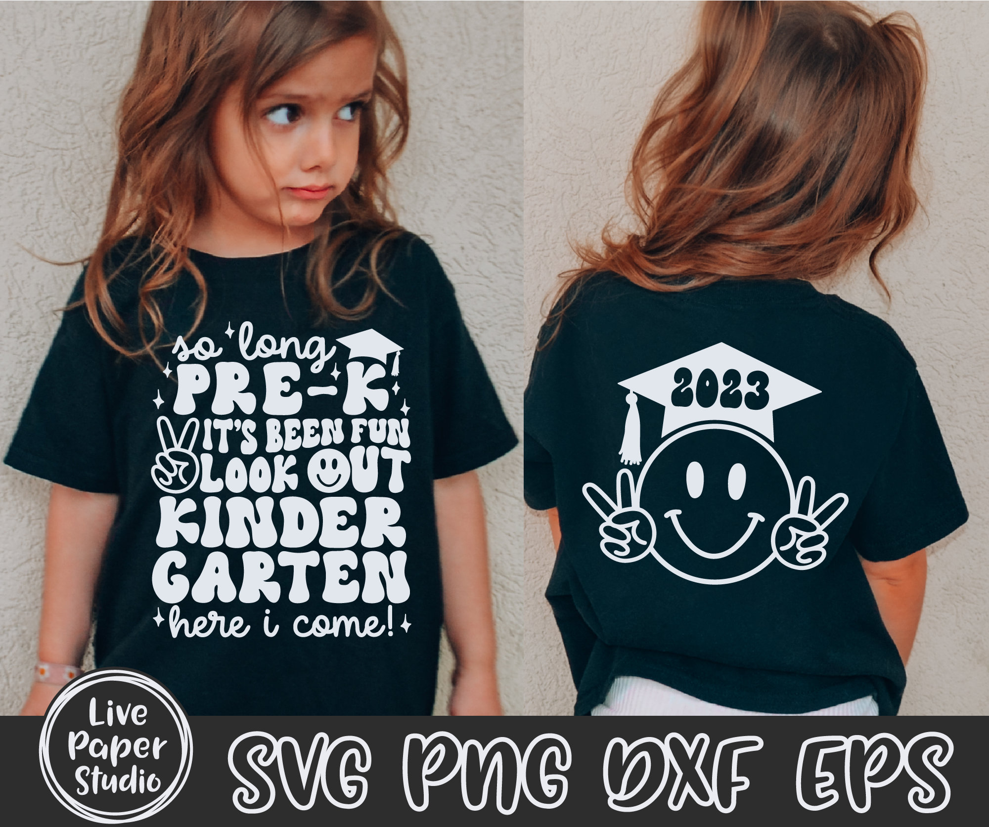 So Long Pre-K SVG, Pre-K Graduation SVG, Kindergarten here I | Inspire ...