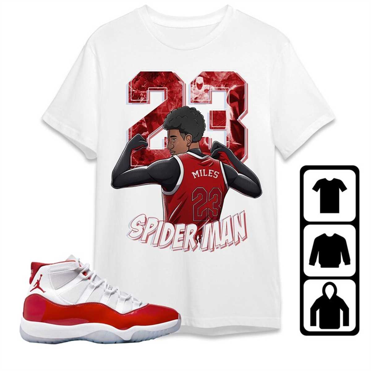 jordan 11 cherry red shirts