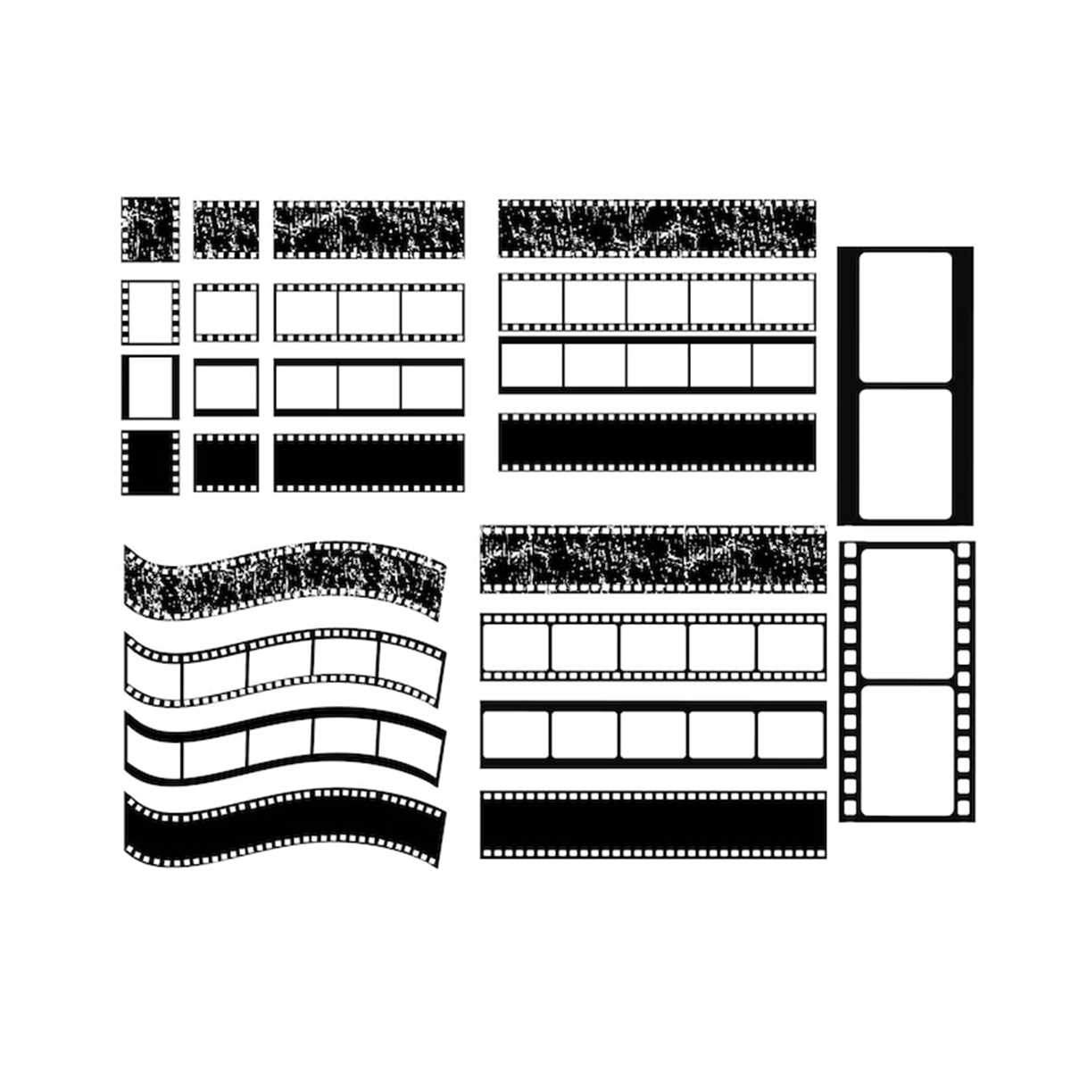 FILM STRIP SVG, Movie filmstrip svg, cinema vintage svg, pic Inspire