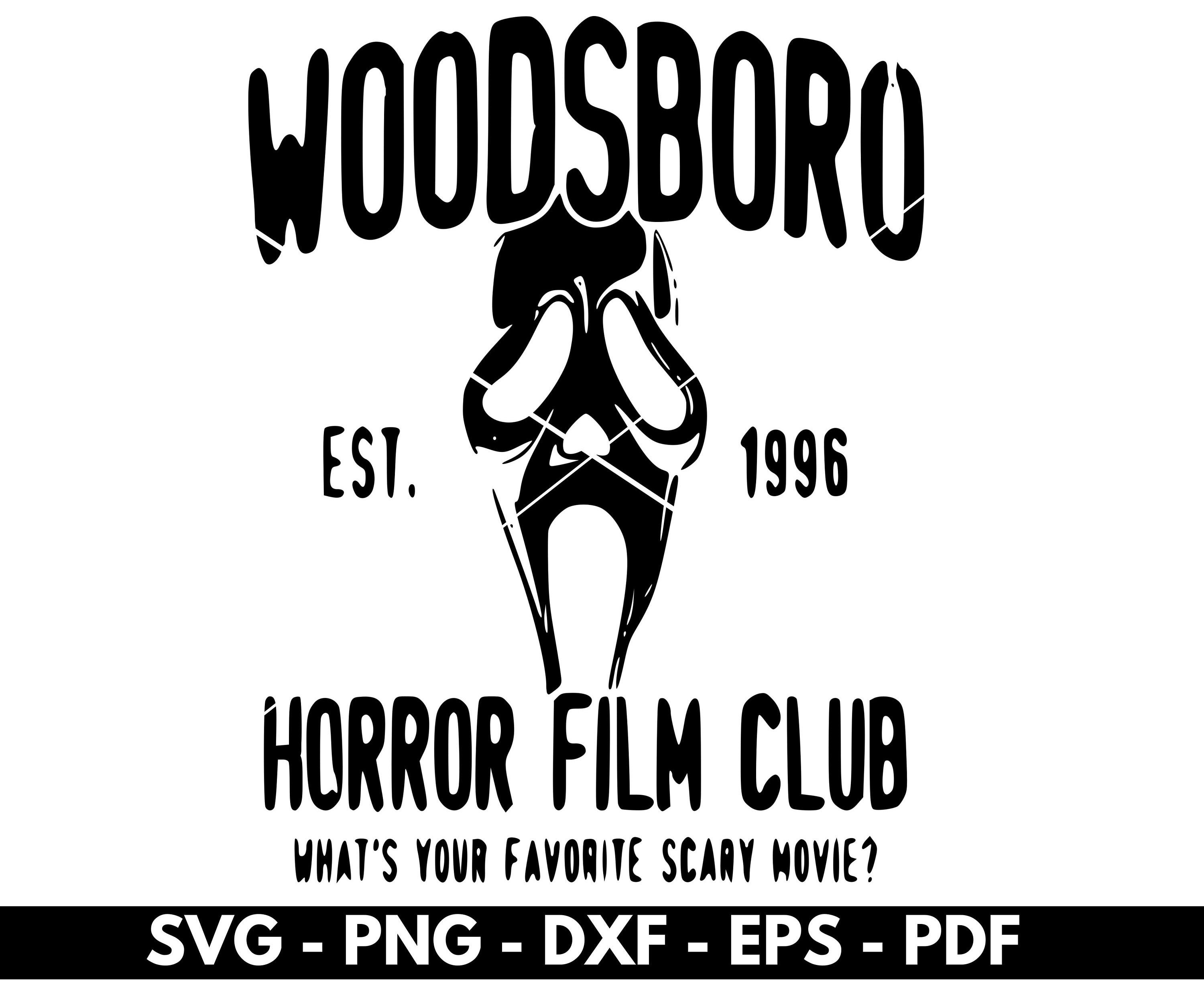 Woodsboro svg, Horror Film Club Svg , Horror Characters svg, Inspire