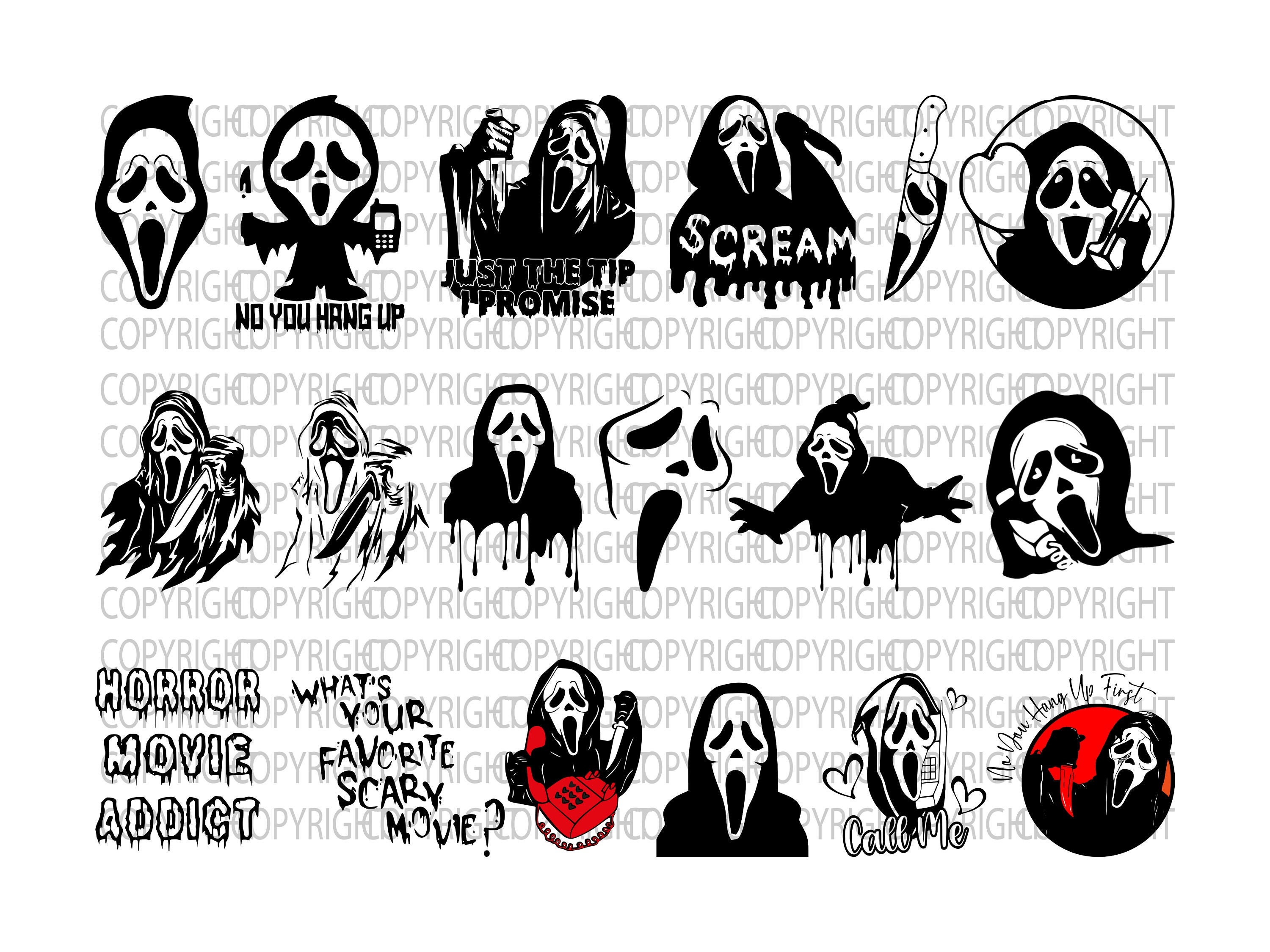 Scream svg, Ghost face svg, Scream You Hang up SVG, Scream g - Inspire
