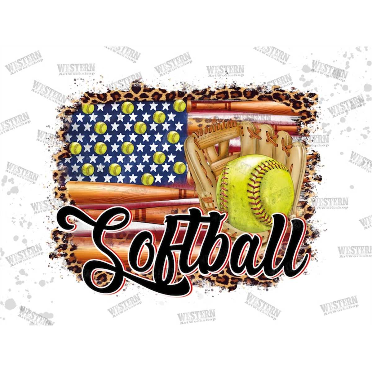 Softball American Flag Png Life,Softball Png, American Flag - Inspire