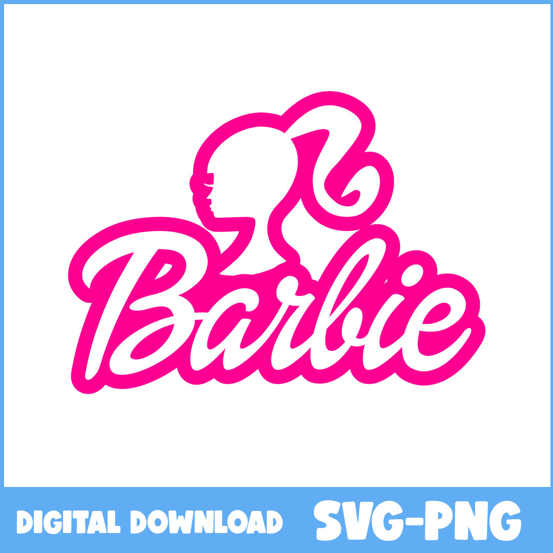 Barbie Logo Png, Barbie Svg, Barbie Logo Svg, Birthday Svg