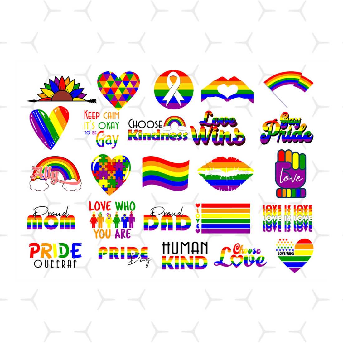 Pride Lgbt Bundle Svg, Lgbt Svg, Gay Pride Svg, Lgbt Bundle, | Inspire ...