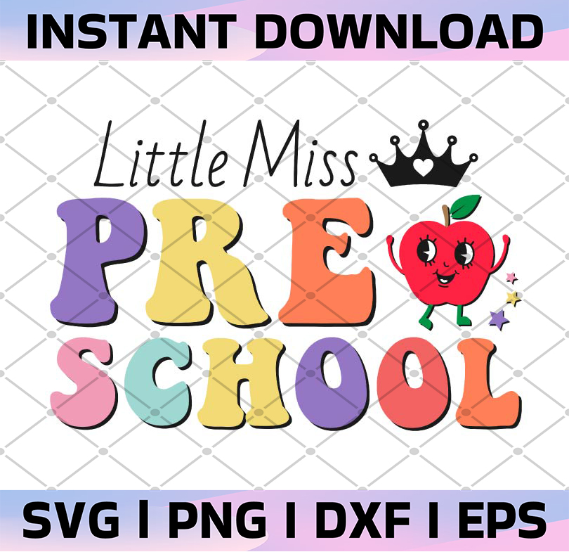 Little Miss Pre-K PNG, Pre Kindergarten Png, Little Pre K Pn - Inspire