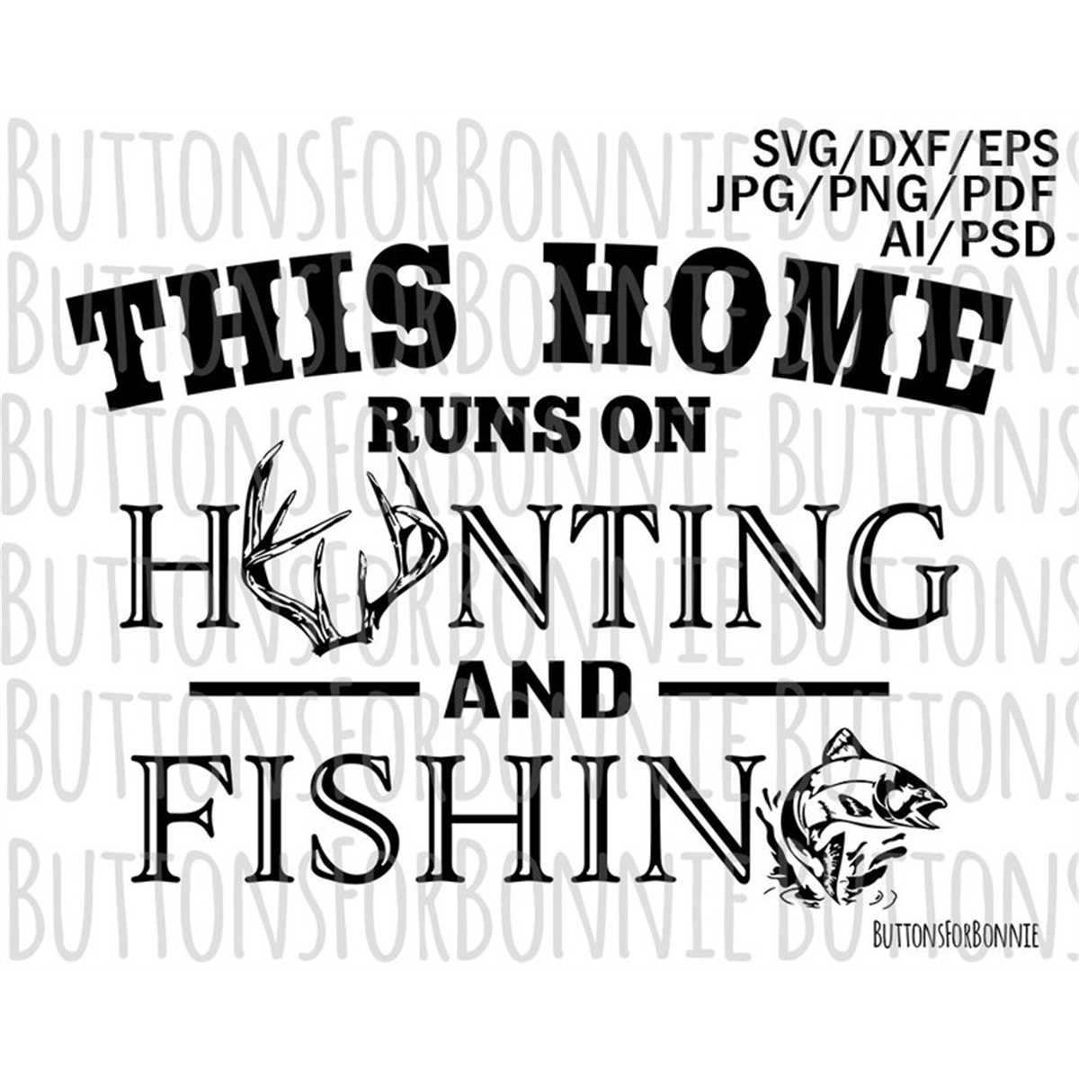 Family, home svg, Fishing svg, Hunting svg, fish, house warm Inspire