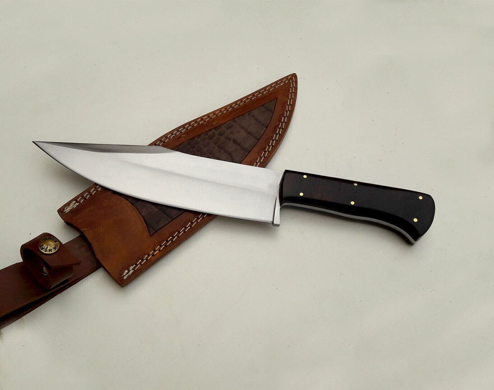 Handamde Custom Handamde D2 Tool Steel Full Tang Fixed Blade Bowie Kn | Inspire ...