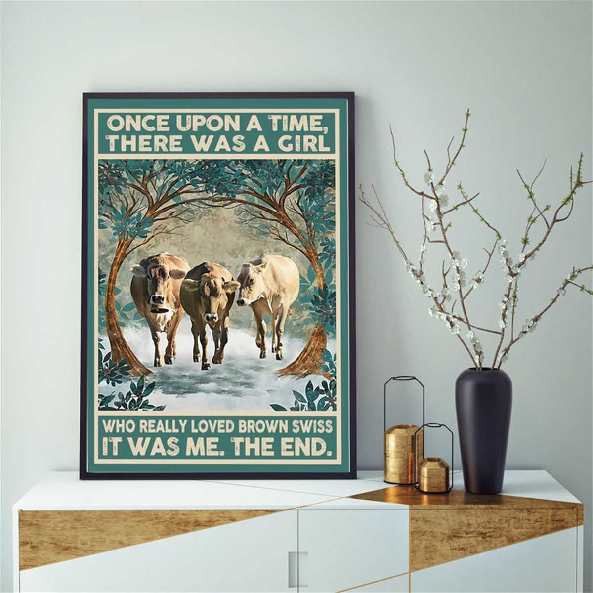 WEIMEILD Targa In Metallo Vintage 20x30 Cm – Scritta "C'era Una Volta Una Ragazza Che Amava Cucire E Tatuaggi", Decorazione Da Parete